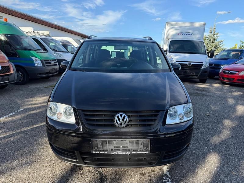 Gebraucht VW Touran 105 PS (77 kW) 2004 Schwarz Van / Kleinbus