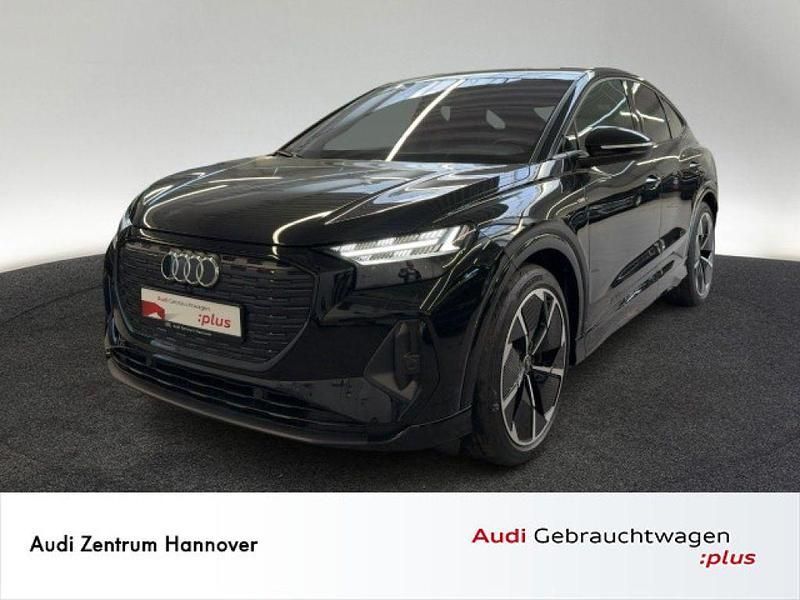 0e mythosschwarz metallic (metallic) Gebraucht 2021 Audi e-tron Sportback SUV | 38.050 € (Etwas zu teuer) - Bild 1/4