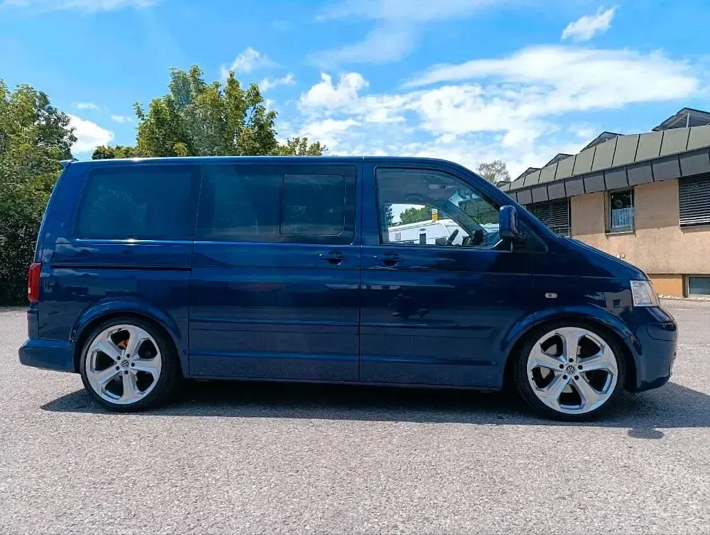 Gebraucht VW Multivan Highline 235 PS (172 kW) 2004 Blau Van / Kleinbus