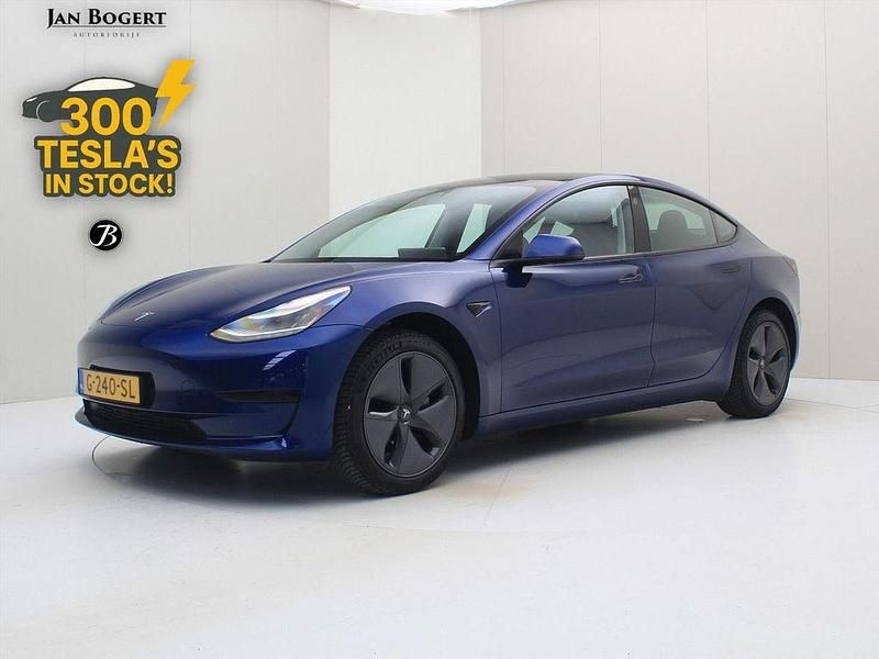 Blau Gebraucht 2019 Tesla Model 3 Standard Range Limousine | 18.700 € (Fairer Preis) - Bild 1/4