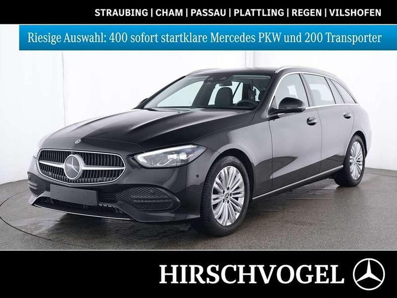 Metalliclack obsidianschwarz Gebraucht 2024 Mercedes C180 Avantgarde Kombi | 37.840 € (Fairer Preis) - Bild 1/4