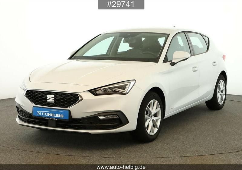 Nevada weiss metallic Gebraucht 2021 Seat Leon Style Limousine | 16.890 € (Superpreis) - Bild 1/4