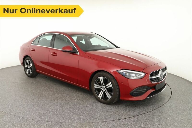 Rot Gebraucht 2023 Mercedes C300 Avantgarde Limousine | 40.860 € (Guter Preis) - Bild 1/4
