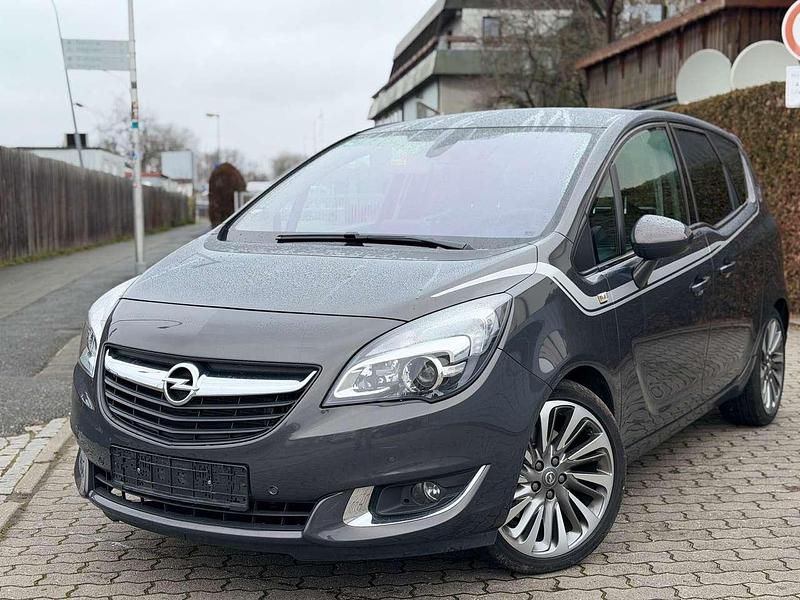Plat.anthr./rogrey/0j:silbergr Gebraucht 2016 Opel Meriva Innovation Van / Kleinbus | 9.490 € (Fairer Preis) - Bild 1/4