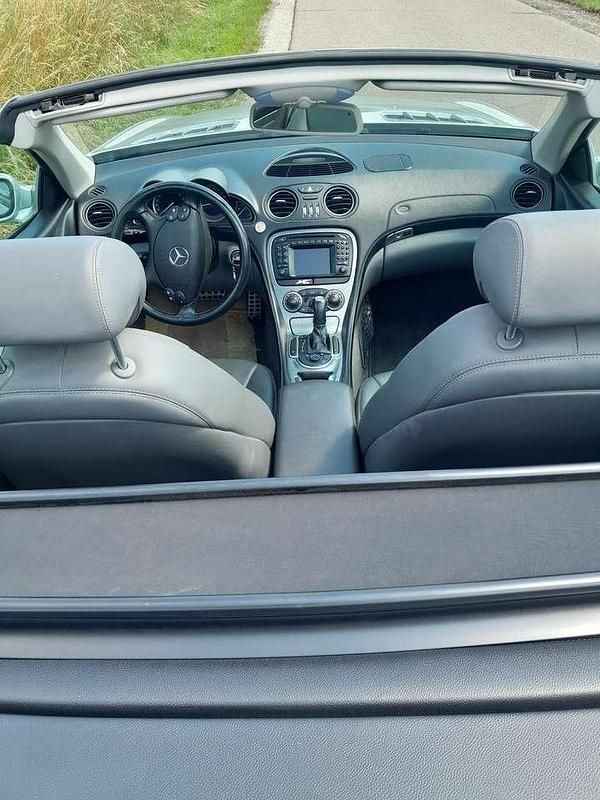 Silber Gebraucht 2003 Mercedes SL350 Cabrio | 21.800 € (Etwas zu teuer) - Bild 1/4