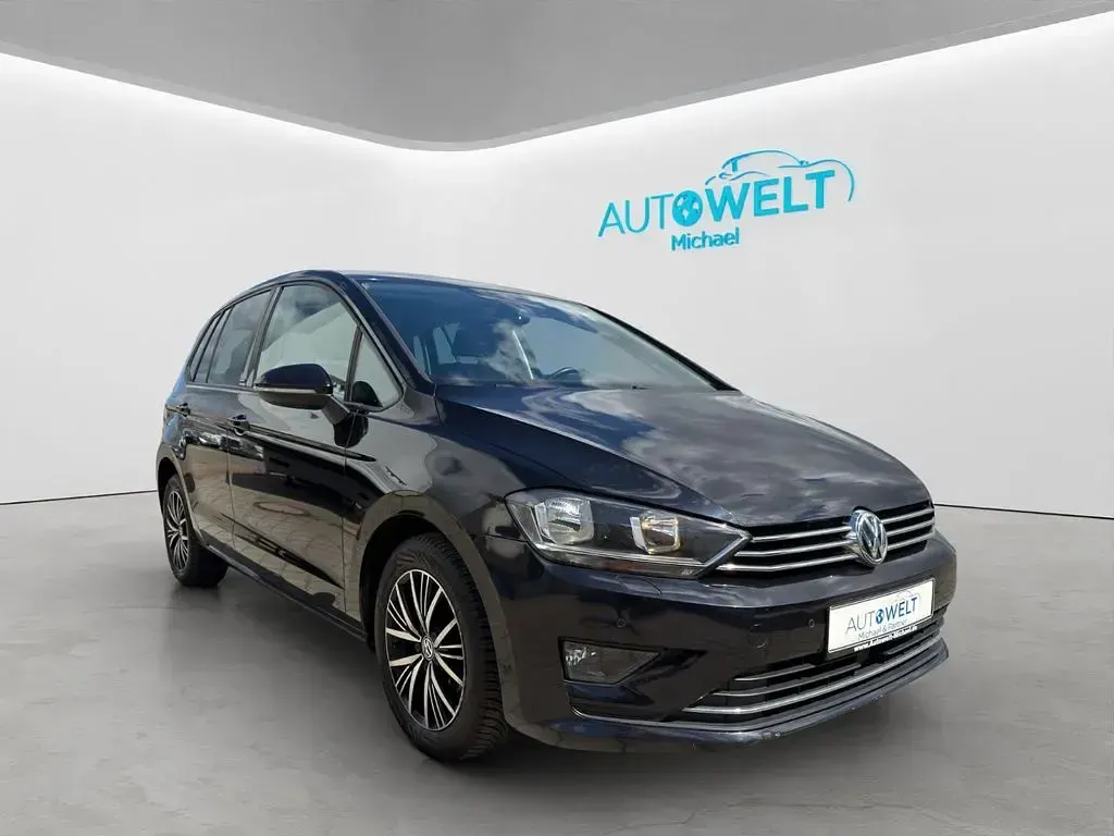 Gebraucht VW Golf Sportsvan 86 PS (63 kW) 2016 Schwarz Van / Kleinbus