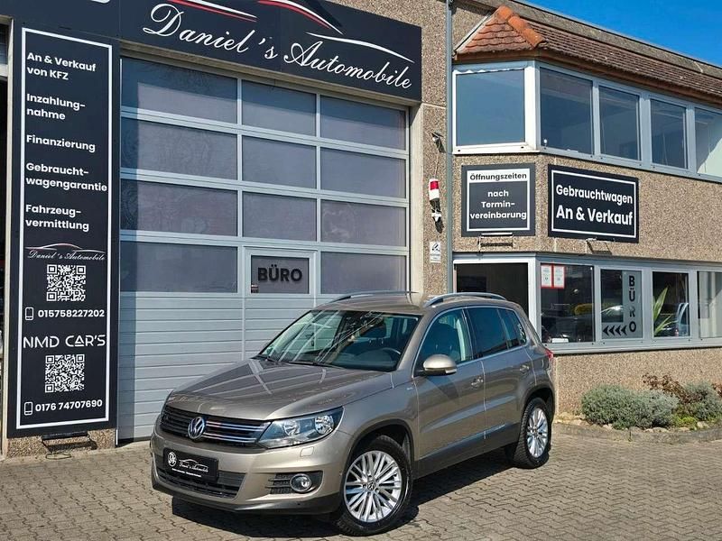 Beige Gebraucht 2014 VW Tiguan Sportline SUV | 13.497 € (Fairer Preis) - Bild 1/3