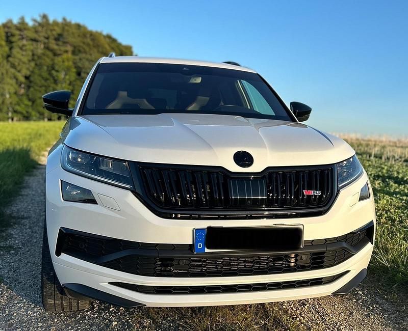 Gebraucht Skoda Kodiaq RS 239 PS (175 kW) 2020 Weiß SUV