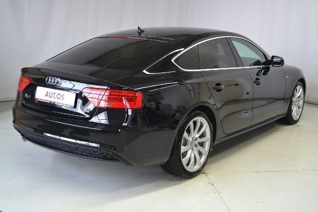 Gebraucht Audi A5 Sportback S-Line 177 PS (130 kW) 2015 Schwarz metallic Kleinwagen
