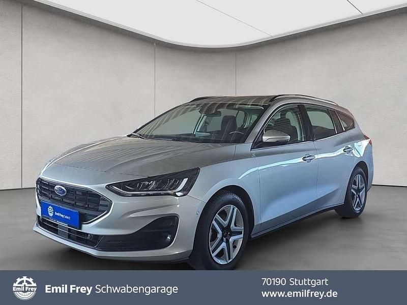 Moondust silber metallic Gebraucht 2022 Ford Focus Cool & Connect Kombi | 17.980 € (Guter Preis) - Bild 1/4