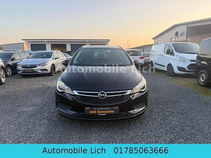Gebraucht Opel Astra Edition 136 PS (100 kW) 2019 Schwarz Kombi