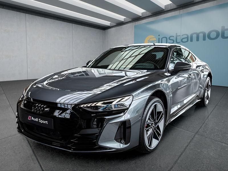 Grau Gebraucht 2023 Audi e-tron GT quattro Limousine | 71.549 € (Etwas zu teuer) - Bild 1/4