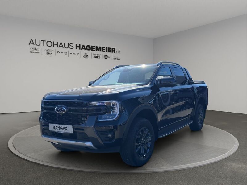 Agate black metallic Neu 2025 Ford Ranger Wildtrack Abholung | 54.350 € (Fairer Preis) - Bild 1/4
