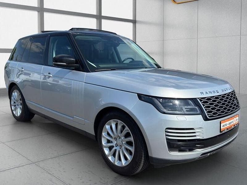 Silver metallic (1ac) Gebraucht 2019 Land Rover Range Rover Vogue SUV | 50.990 € (Guter Preis) - Bild 1/4
