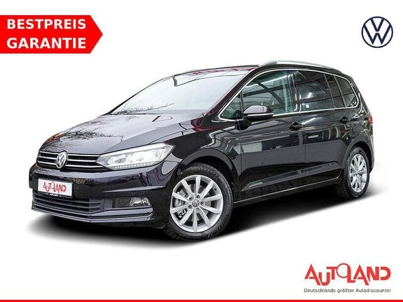 Schwarz Gebraucht 2019 VW Touran Highline Van / Kleinbus | 24.490 € (Fairer Preis) - Bild 1/4