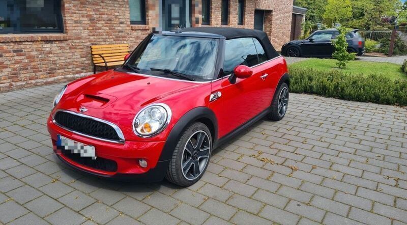 Rot Gebraucht 2009 Mini Cooper S Cabriolet Cabrio | 8.200 € (Fairer Preis) - Bild 1/4
