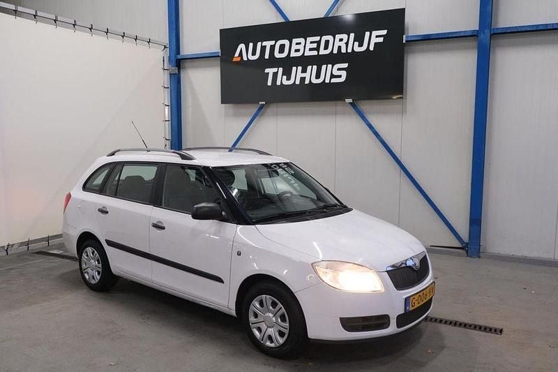 Gebraucht Skoda Fabia 69 PS (50 kW) 2009 Weiß Kombi