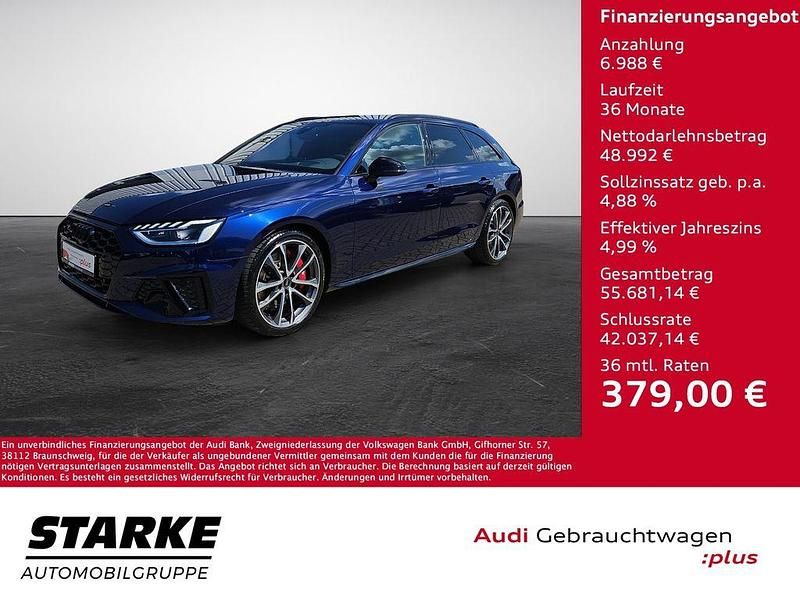 Blau Gebraucht 2024 Audi S4 Sport Kombi | 55.980 € (Fairer Preis) - Bild 1/4