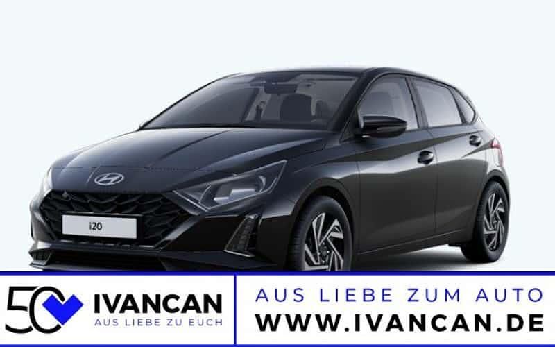 Schwarz Neu 2025 Hyundai i20 Trend Kleinwagen | 21.990 € (Fairer Preis) - Bild 1/4