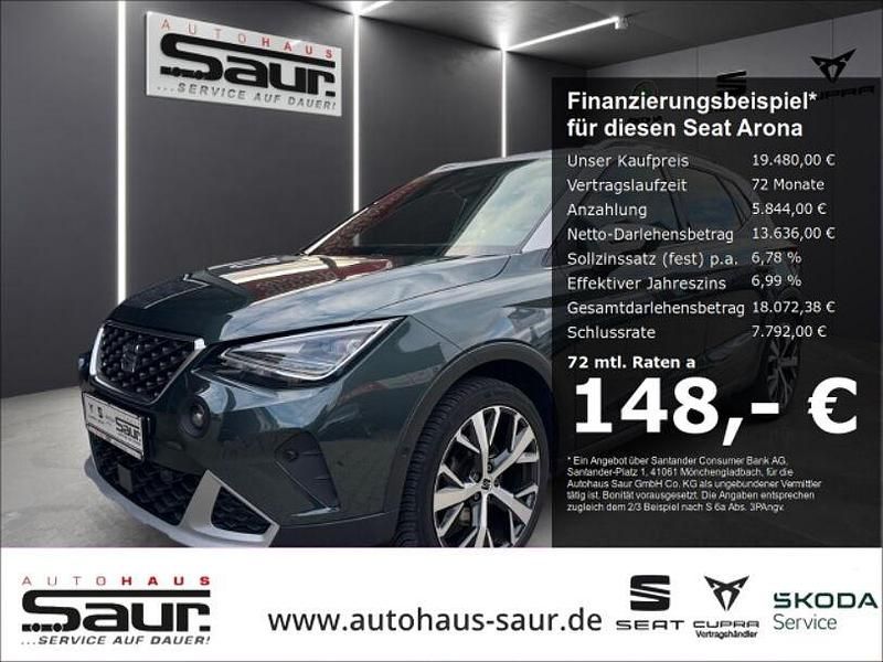 Gruen Gebraucht 2021 Seat Arona Xperience SUV | 19.480 € (Fairer Preis) - Bild 1/4
