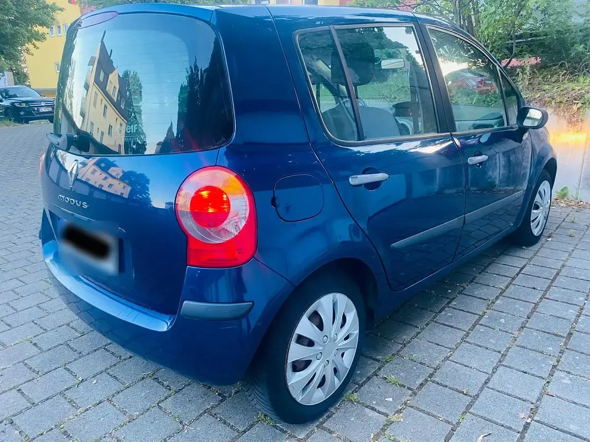Gebraucht Renault Modus 75 PS (55 kW) 2006 Blau Van / Kleinbus