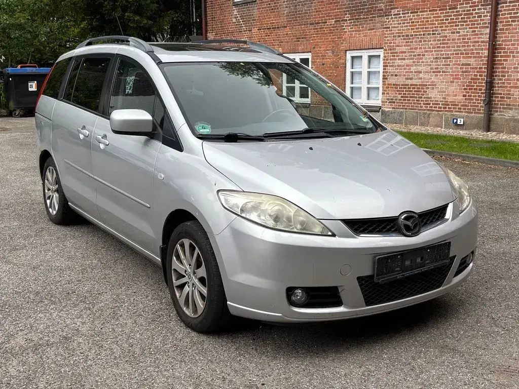 Gebraucht Mazda 5 Exclusive 116 PS (85 kW) 2007 Silber Van / Kleinbus