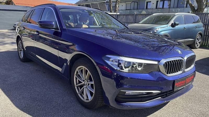 Gebraucht BMW 520 190 PS (139 kW) 2018 Blau Kombi