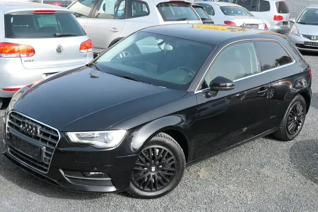 Używany Audi A3 Ambition 122 KM (89 kW) 2013 Czarny Coupe
