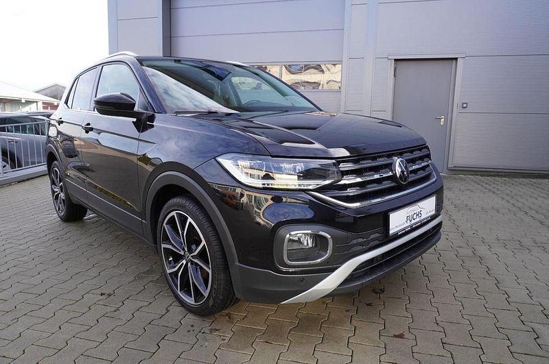 Gebraucht VW T-Cross Style 110 PS (80 kW) 2021 Schwarz SUV