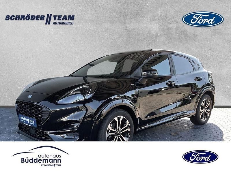 Agate black metallic Gebraucht 2024 Ford Puma ST-Line SUV | 22.290 € (Fairer Preis) - Bild 1/4