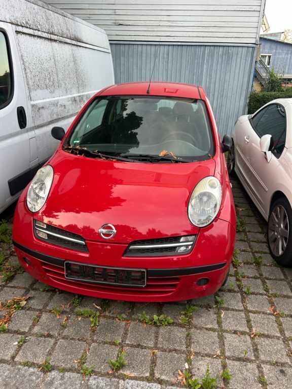 Rot Gebraucht 2006 Nissan Micra Acenta Kleinwagen | 1.550 € (Fairer Preis) - Bild 1/4