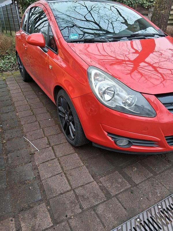 Gebraucht Opel Corsa 80 PS (58 kW) 2010 Rot Kleinwagen