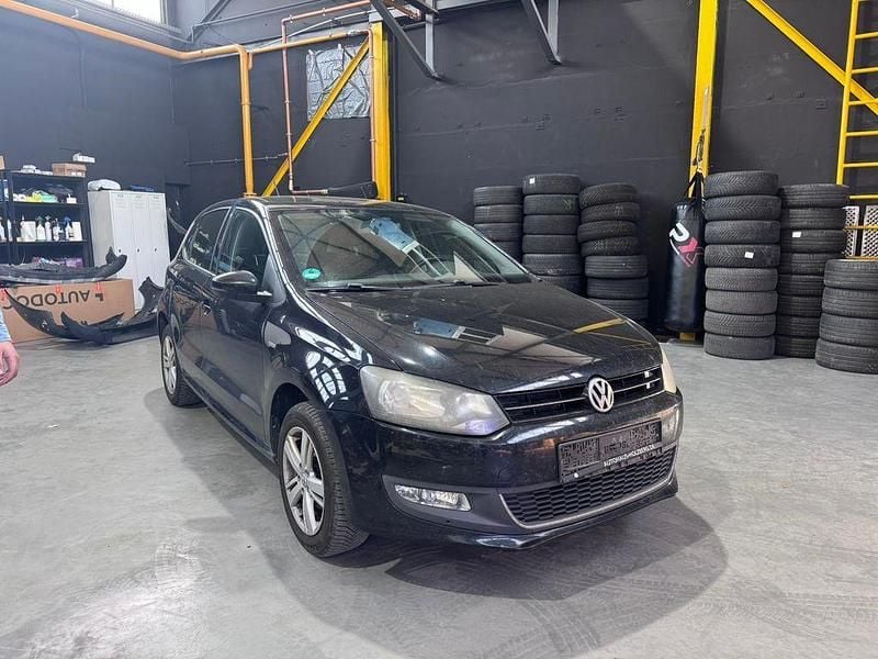 Gebraucht VW Polo Match 90 PS (66 kW) 2012 Schwarz Kleinwagen