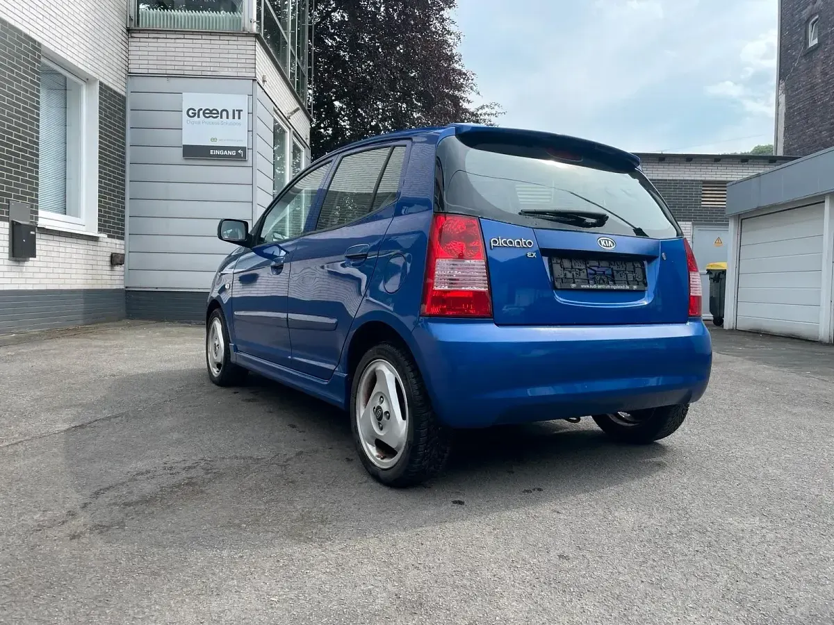 Gebraucht Kia Picanto 65 PS (47 kW) 2004 Blau Kleinwagen