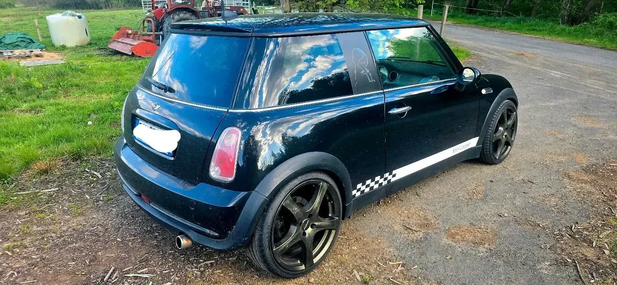 Gebraucht Mini Cooper 90 PS (66 kW) 2005 Schwarz Kleinwagen