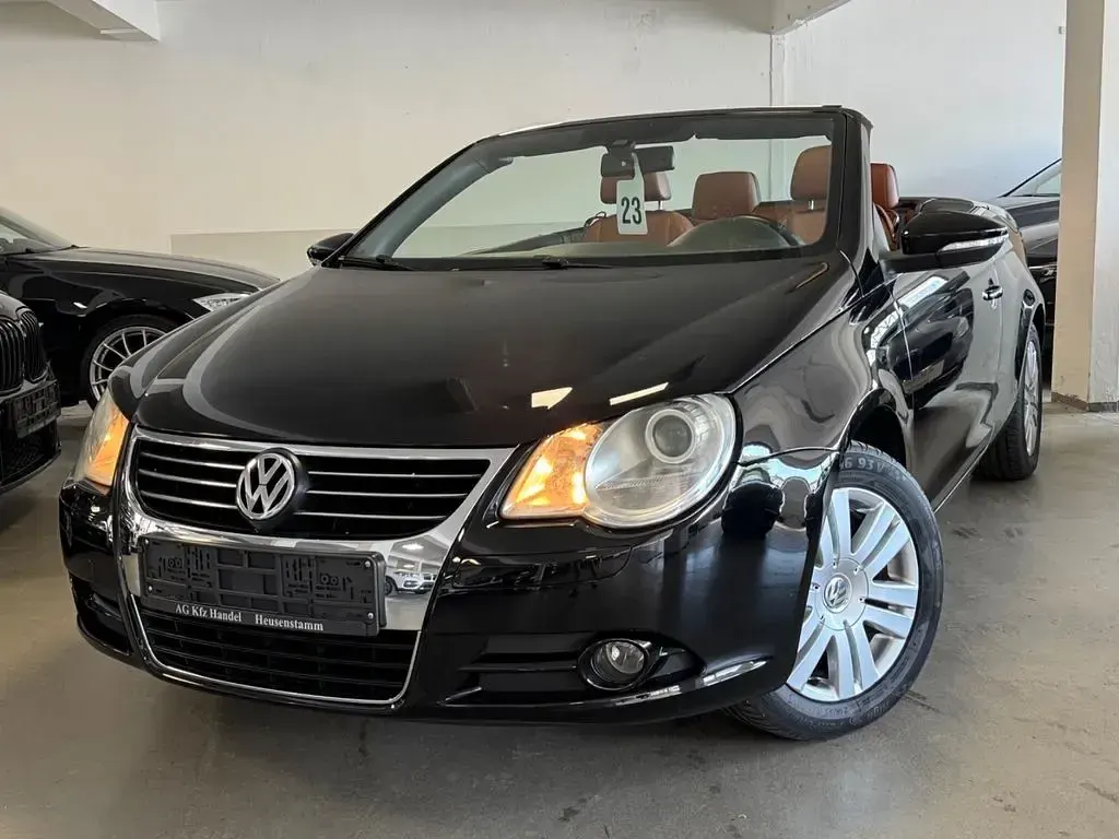 Gebraucht VW Eos Edition 122 PS (89 kW) 2009 Schwarz Cabrio