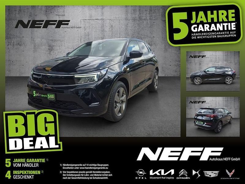 Lackierung schwarz perla nera/ Gebraucht 2023 Opel Grandland X GS Line SUV | 26.950 € (Fairer Preis) - Bild 1/4