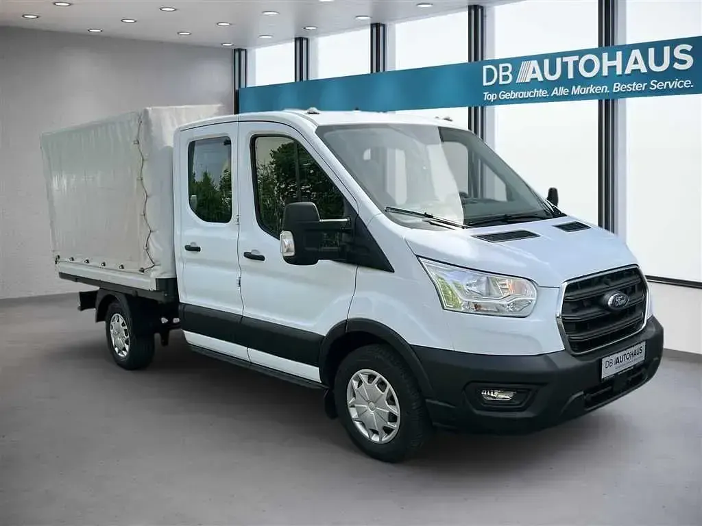Używany Ford Transit Trend 131 KM (96 kW) 2021 Biały Sedan/Limuzyna