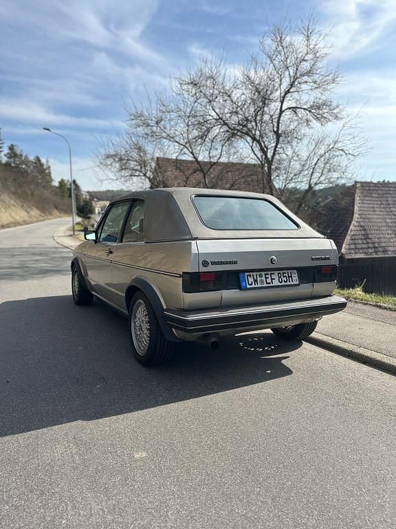 Gebraucht VW Golf Cabriolet 98 PS (72 kW) 1985 Silber Cabrio