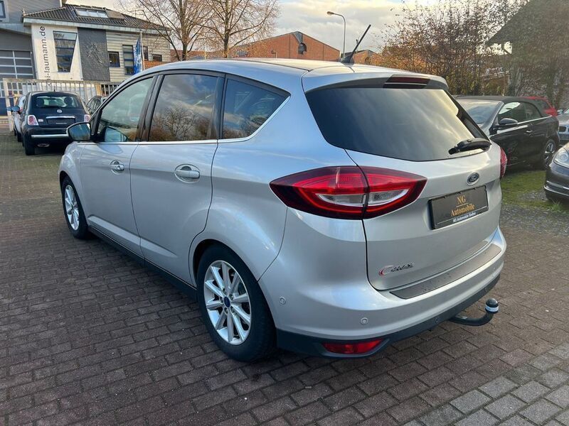 Gebraucht Ford C-MAX Titanium 150 PS (110 kW) 2018 Polarsilber metallic Van / Kleinbus