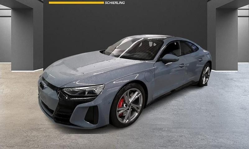 Kemoragrau metallic Gebraucht 2022 Audi e-tron GT quattro Sport Limousine | 62.990 € (Teuer) - Bild 1/4