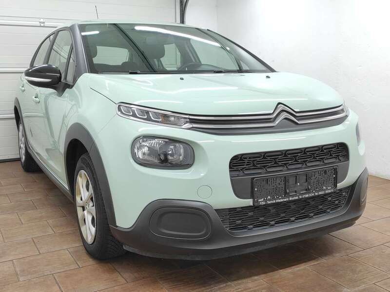 Grün Gebraucht 2020 Citroën C3 Start Kleinwagen | 6.999 € (Superpreis) - Bild 1/4