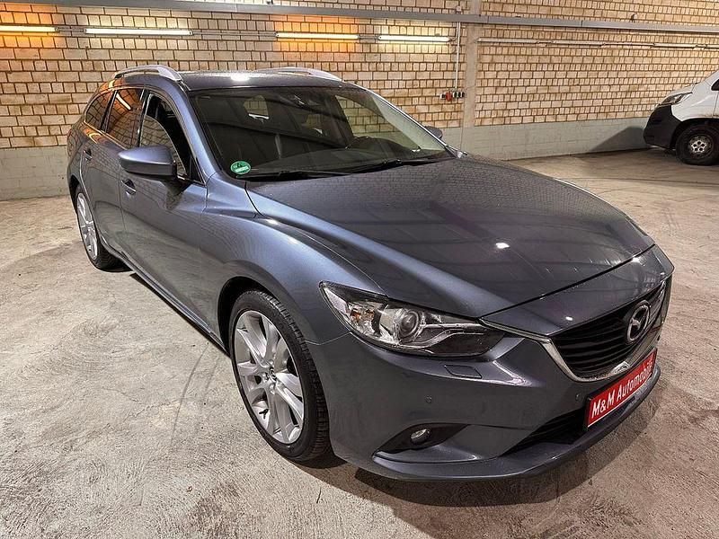 Gebraucht Mazda 6 Sports-Line 192 PS (141 kW) 2014 Blau Kombi