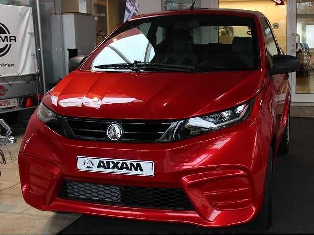 Neu Aixam City Pack 2025 Rot Kleinwagen