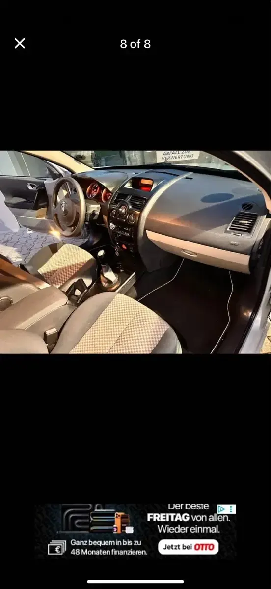 Gebraucht Renault Mégane II 135 PS (99 kW) 2007 Silber Limousine