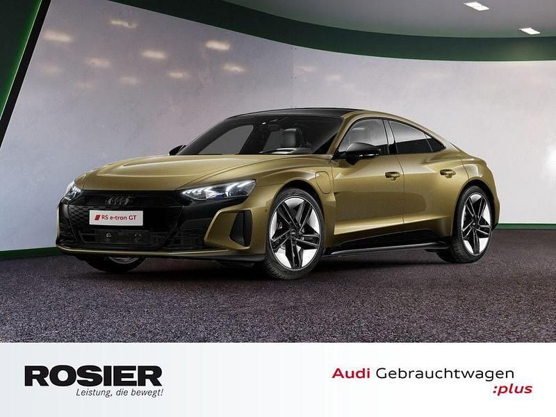 Grün Gebraucht 2021 Audi RS e-tron GT Sport Limousine | 59.990 € (Superpreis) - Bild 1/4