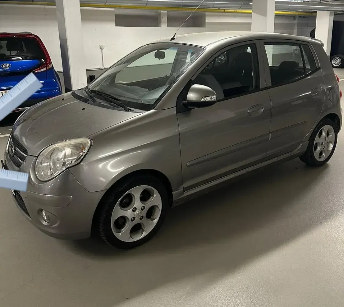 Gebraucht Kia Picanto 75 PS (55 kW) 2008 Grau Kleinwagen