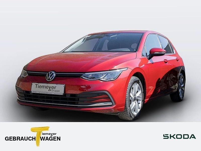 Rot Gebraucht 2021 VW Golf VIII Active Limousine | 16.440 € (Guter Preis) - Bild 1/4