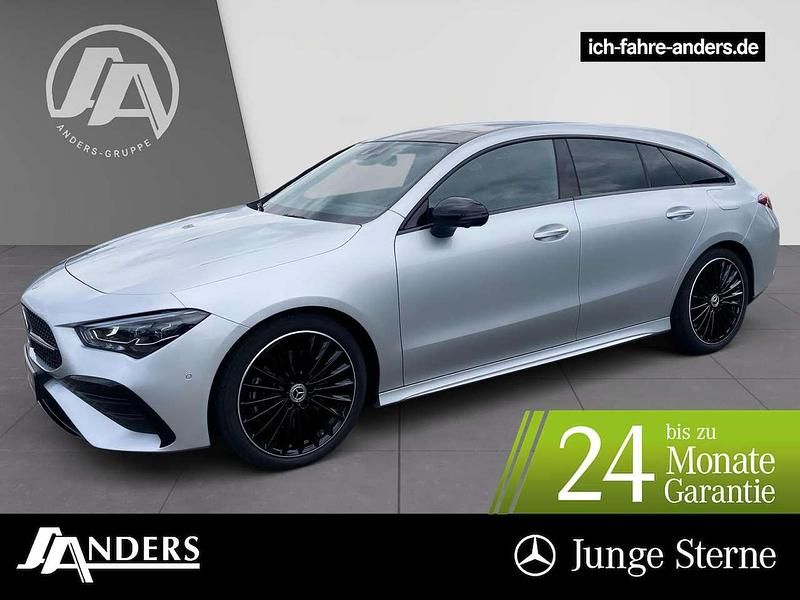 Iridiumsilber Gebraucht 2023 Mercedes CLA220 AMG Line Premium Plus Limousine | 40.844 € (Teuer) - Bild 1/3