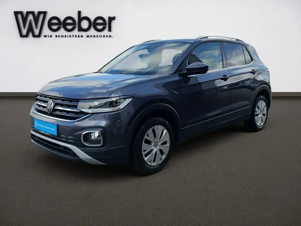 Usado VW T-Cross Style 110 CV (80 kW) 2022 Gris SUV
